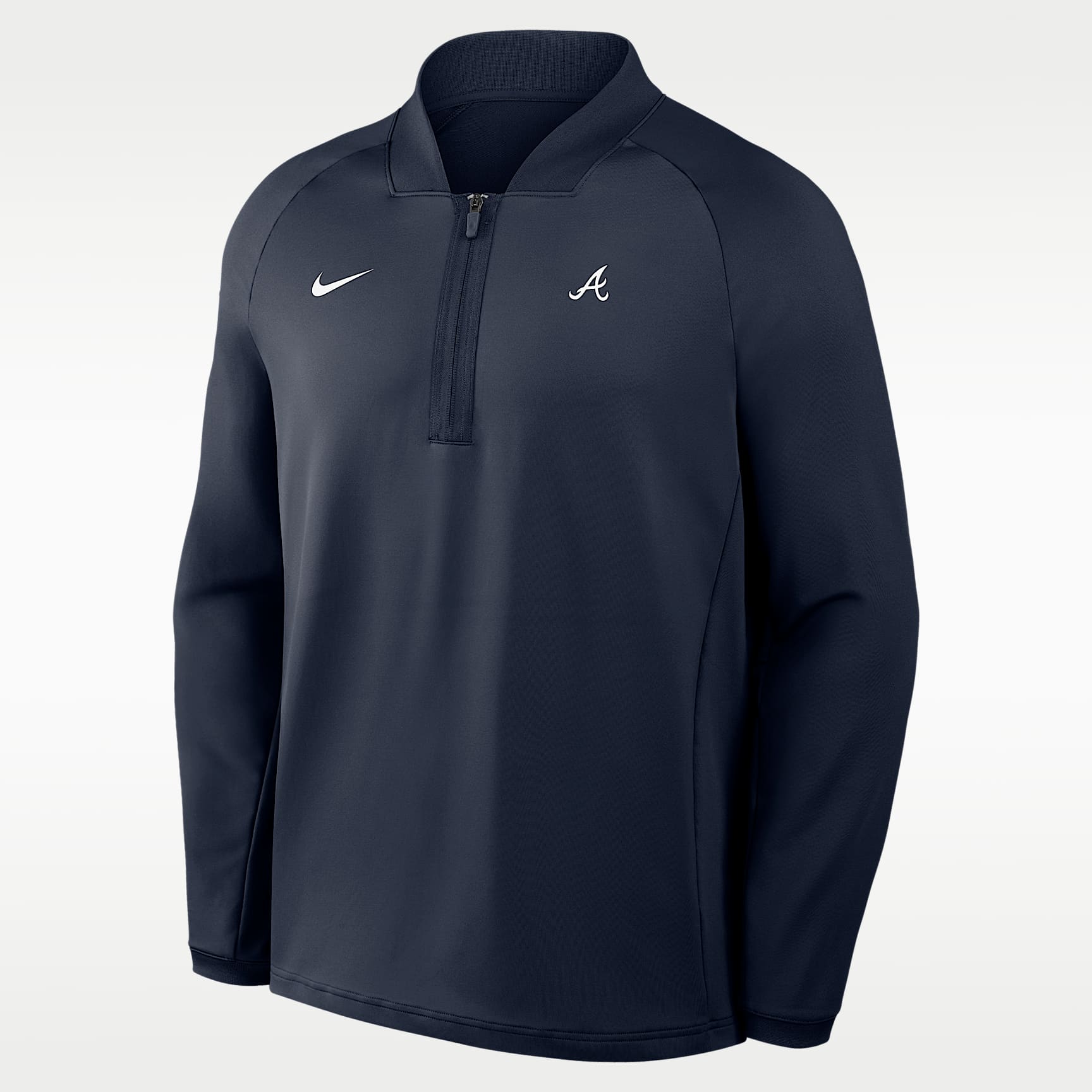 Atlanta Braves Authentic Collection Men's Nike Dri-FIT MLB 1/2-Zip